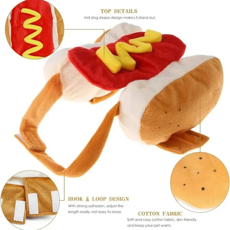 Hot Dog Costume for Dogs