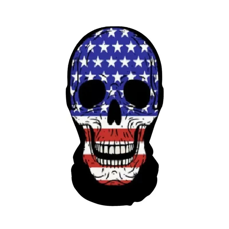 Skull Print Balaclava Mask, 21 Designs