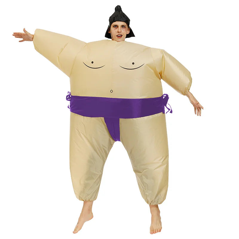 Inflatable Sumo Wrestler Costume for Adults
