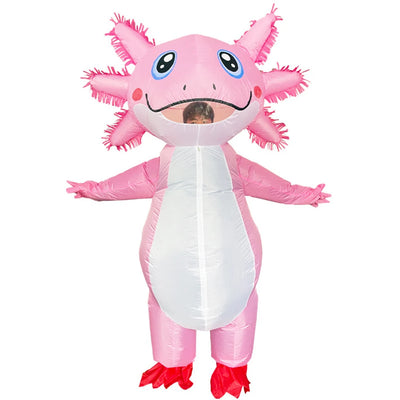 Inflatable Axolotl Costume for Adults