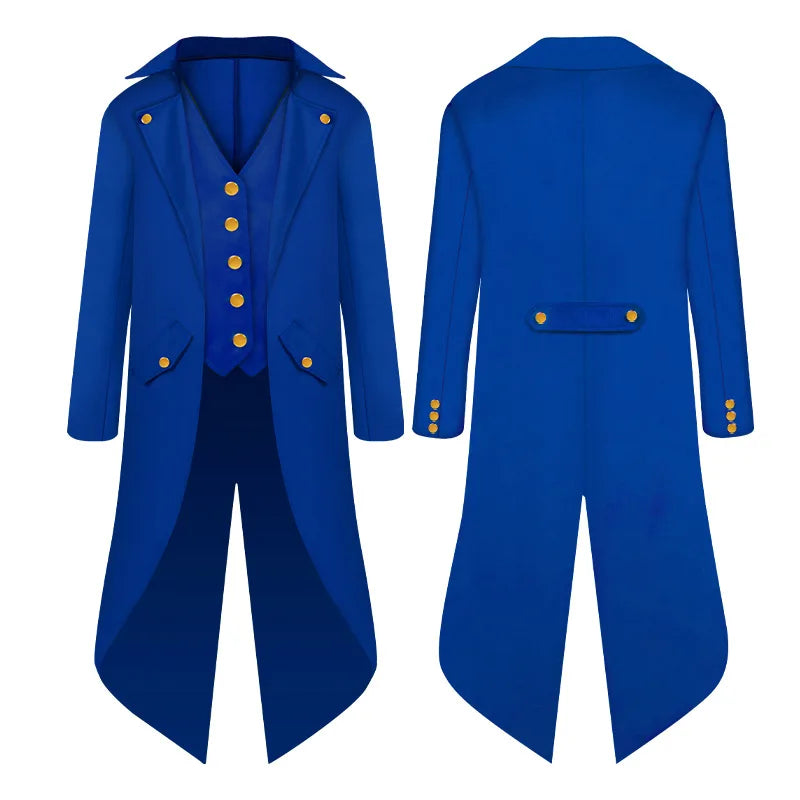 Gothic Tailcoat for Adults and Kids, 6 Colors