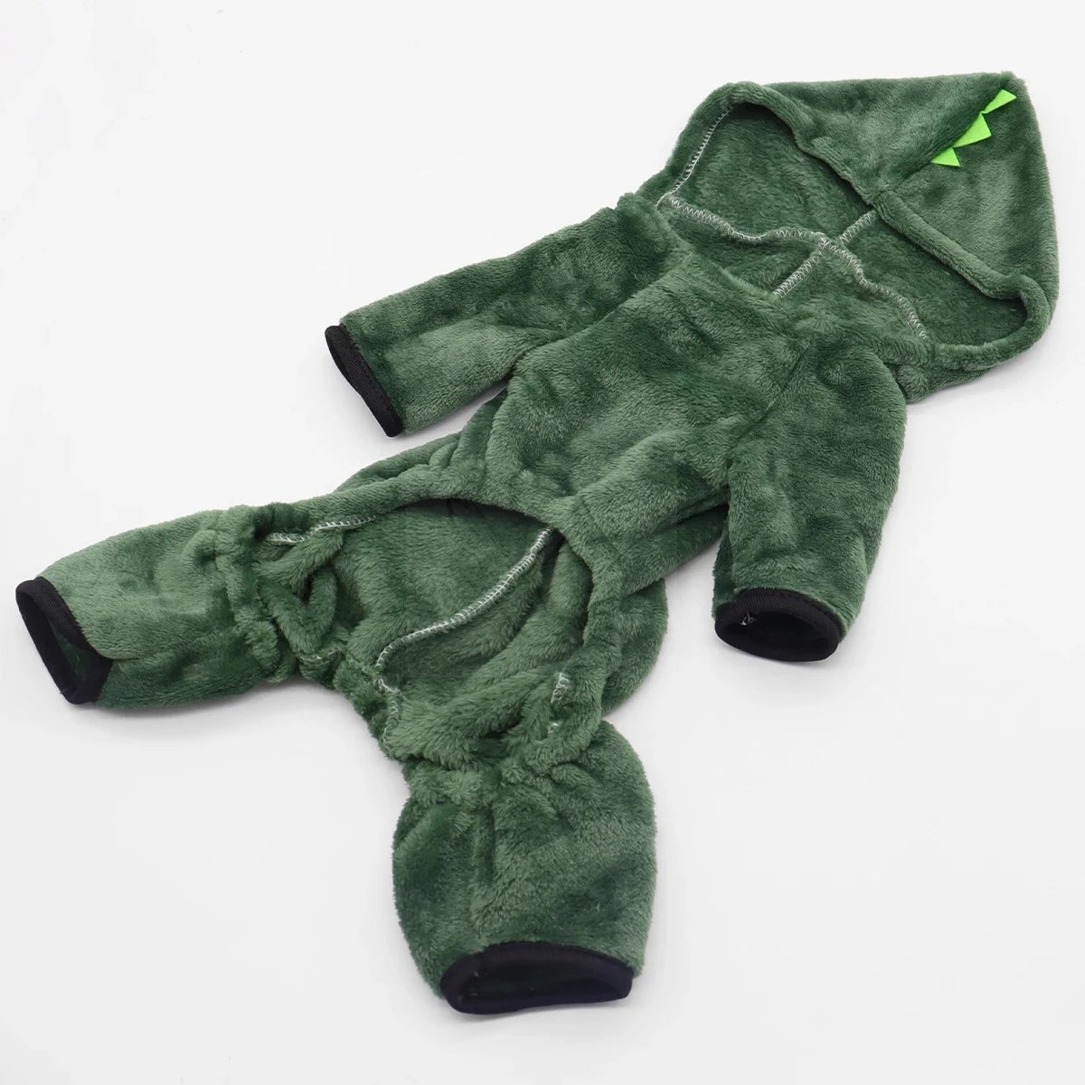 Green Dinosaur Dog Hoodie Costume