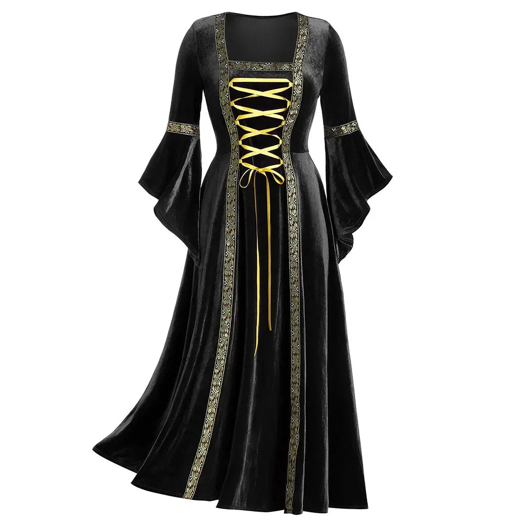 Gothic Vampire Dress for Women, 5 Colors