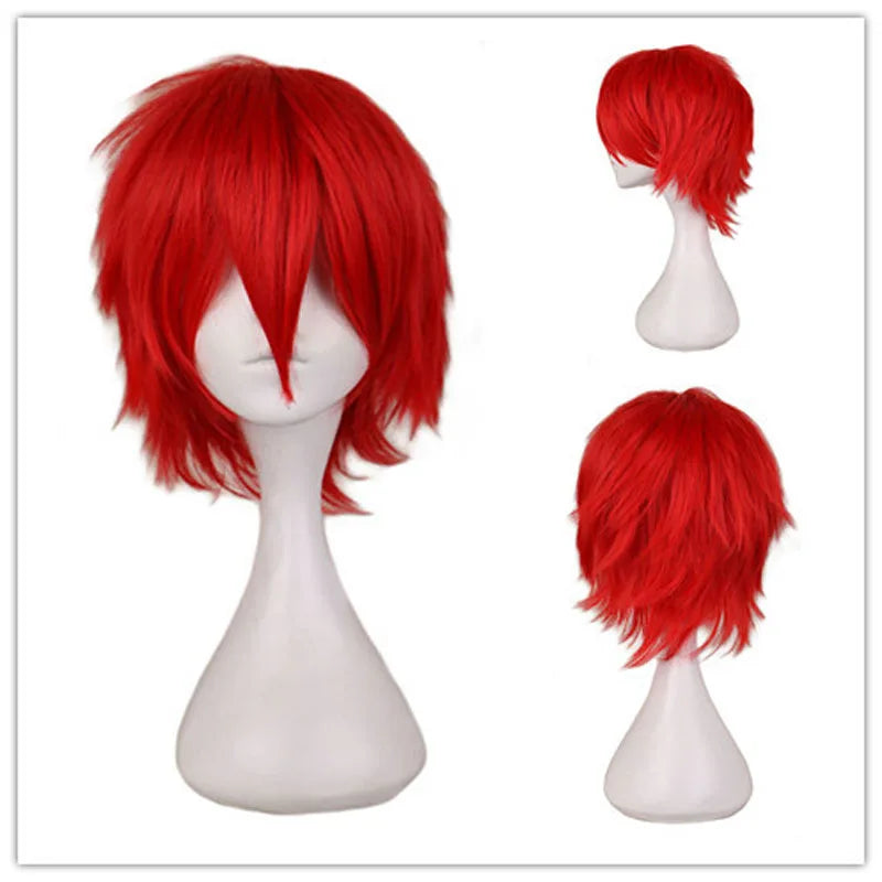 Short Anime Wig, 21 Colors