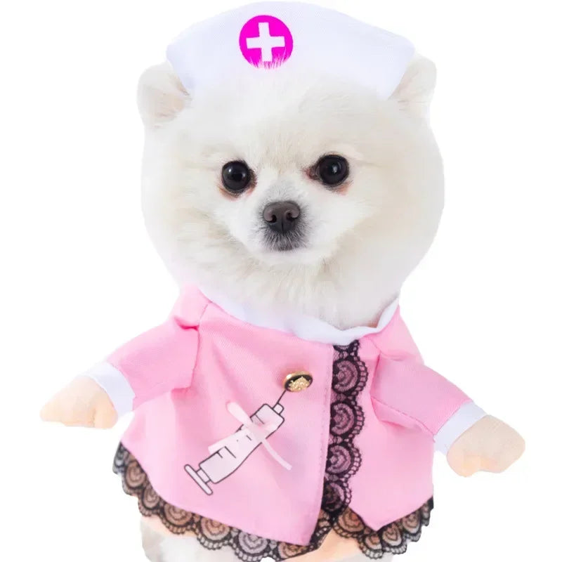 Nurse Dog Costume