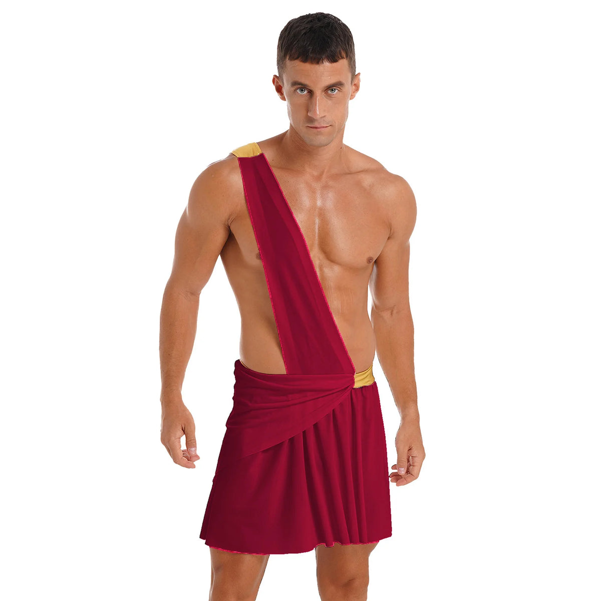 Greek Warrior Costume for Men, S to XXXL