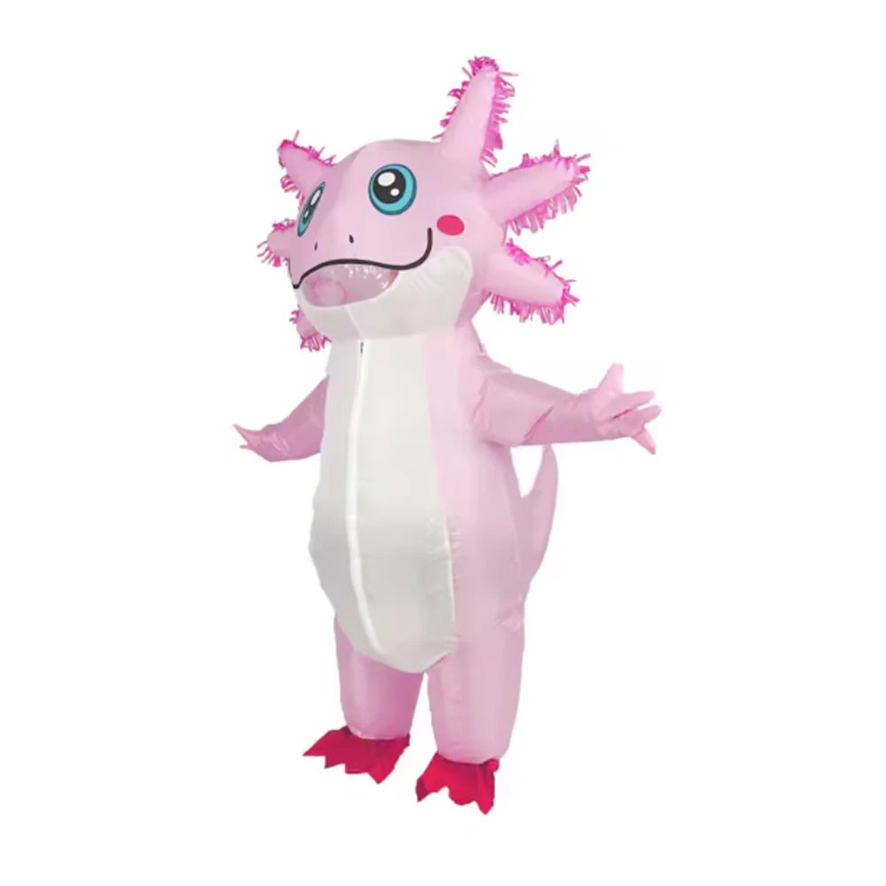 Inflatable Axolotl Costume for Adults