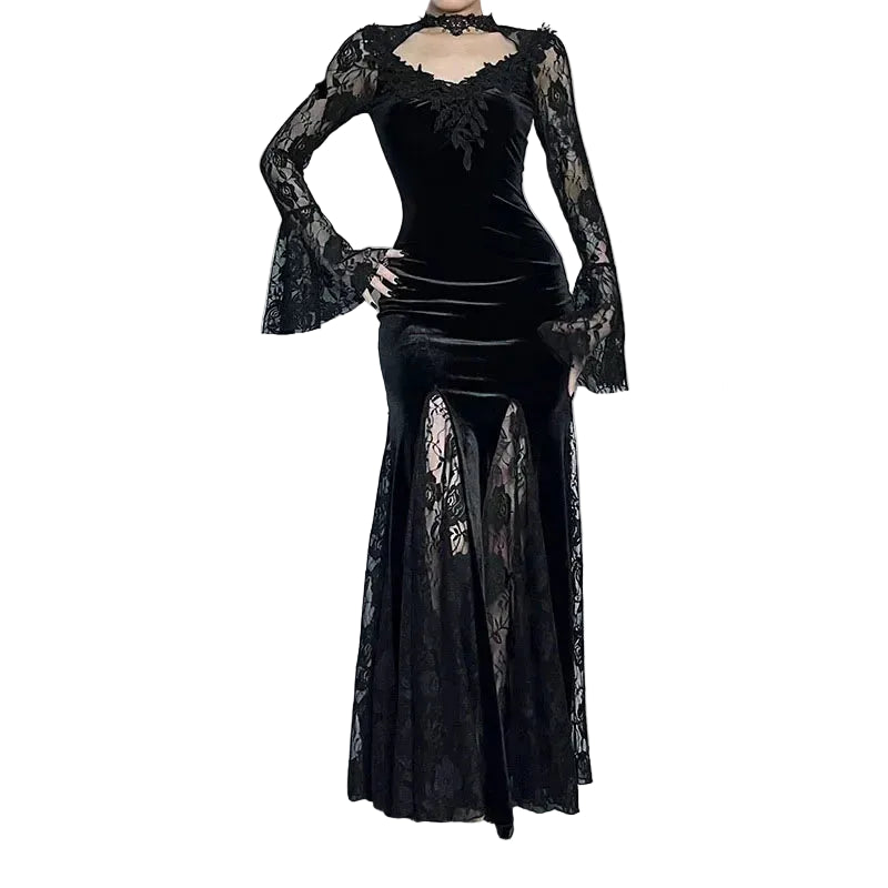 Gothic Witch Gown for Women, 7 Styles