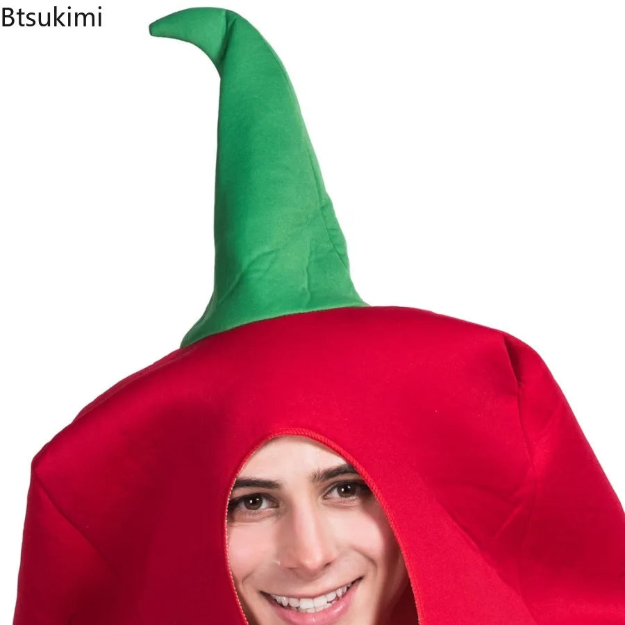 Chili Pepper Costume for Adults