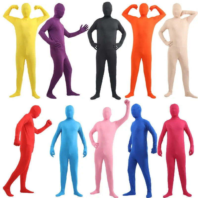 Full Body Spandex Suit, 24 Colors (Adults and Kids)