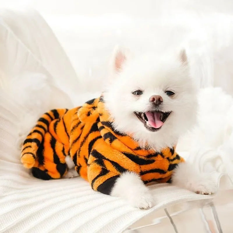Tiger Hoodie for Small Dogs and Cats