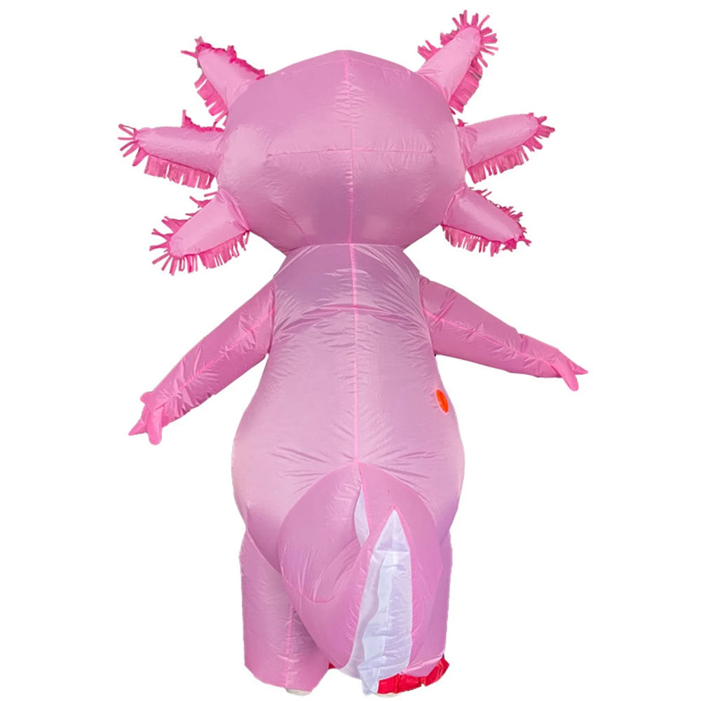 Inflatable Axolotl Costume for Adults