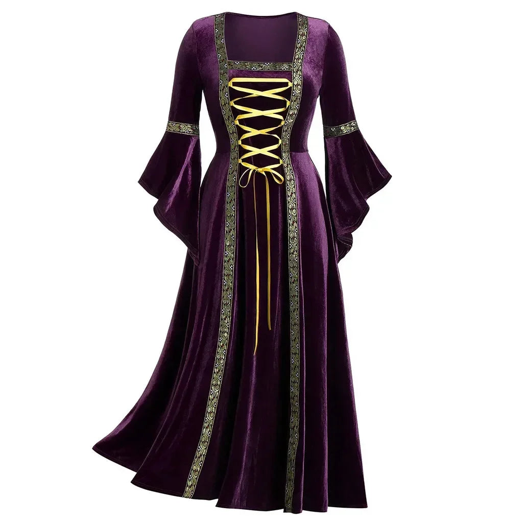 Gothic Vampire Dress for Women, 5 Colors