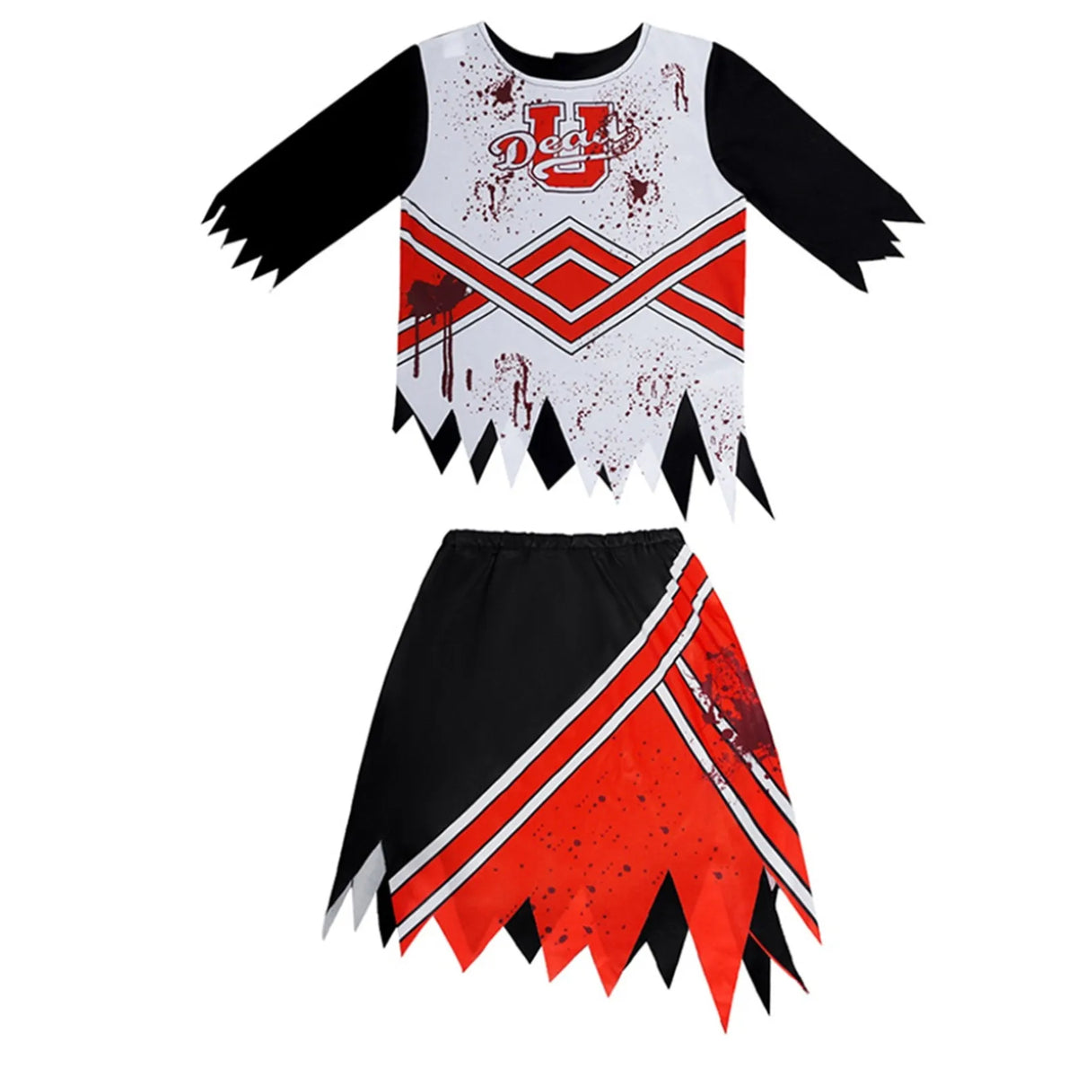 Zombie Cheerleader Costume for Girls