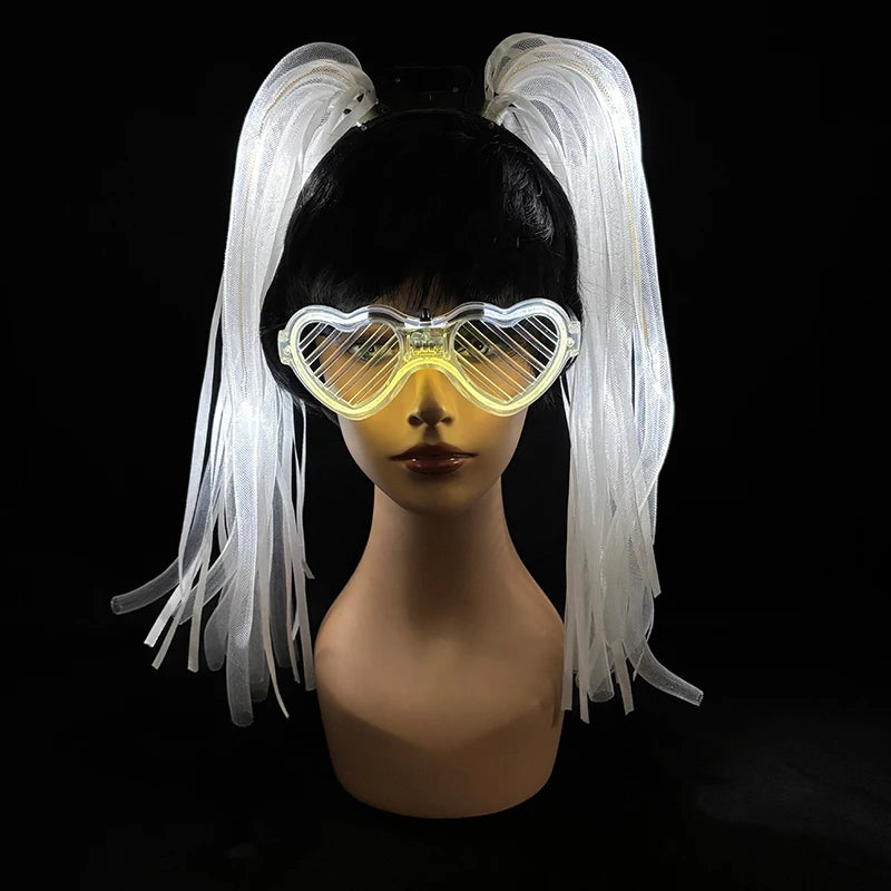 Light-Up LED Party Headbands and Glasses