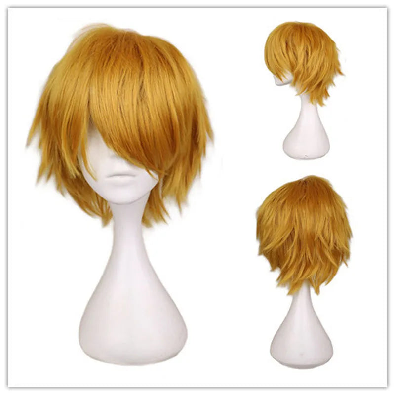 Short Anime Wig, 21 Colors
