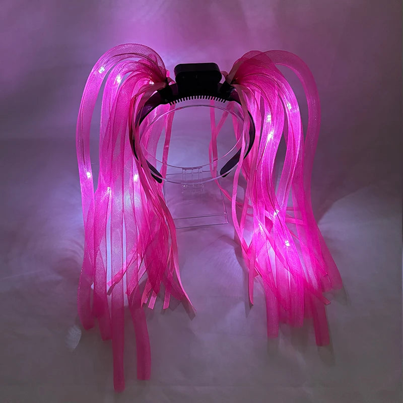 Light-Up LED Party Headbands and Glasses