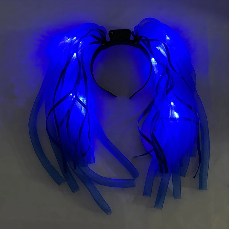 Light-Up LED Party Headbands and Glasses