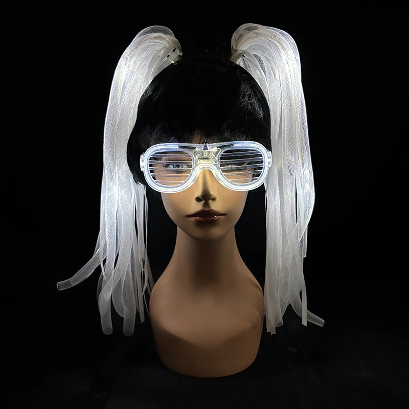 Light-Up LED Party Headbands and Glasses