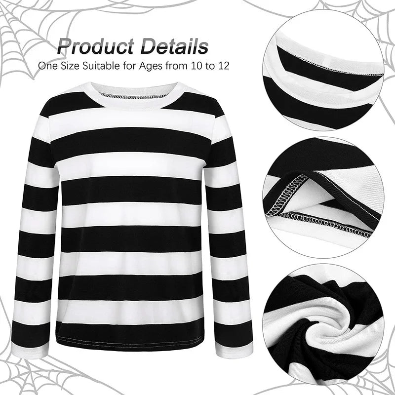 Bank Robber Costume for Women with Mask and Money Bag