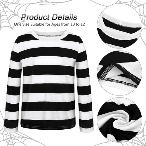 Bank Robber Costume for Women with Mask and Money Bag