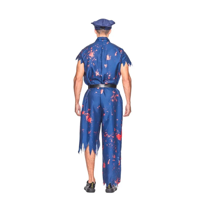 Zombie Cop Costume for Men