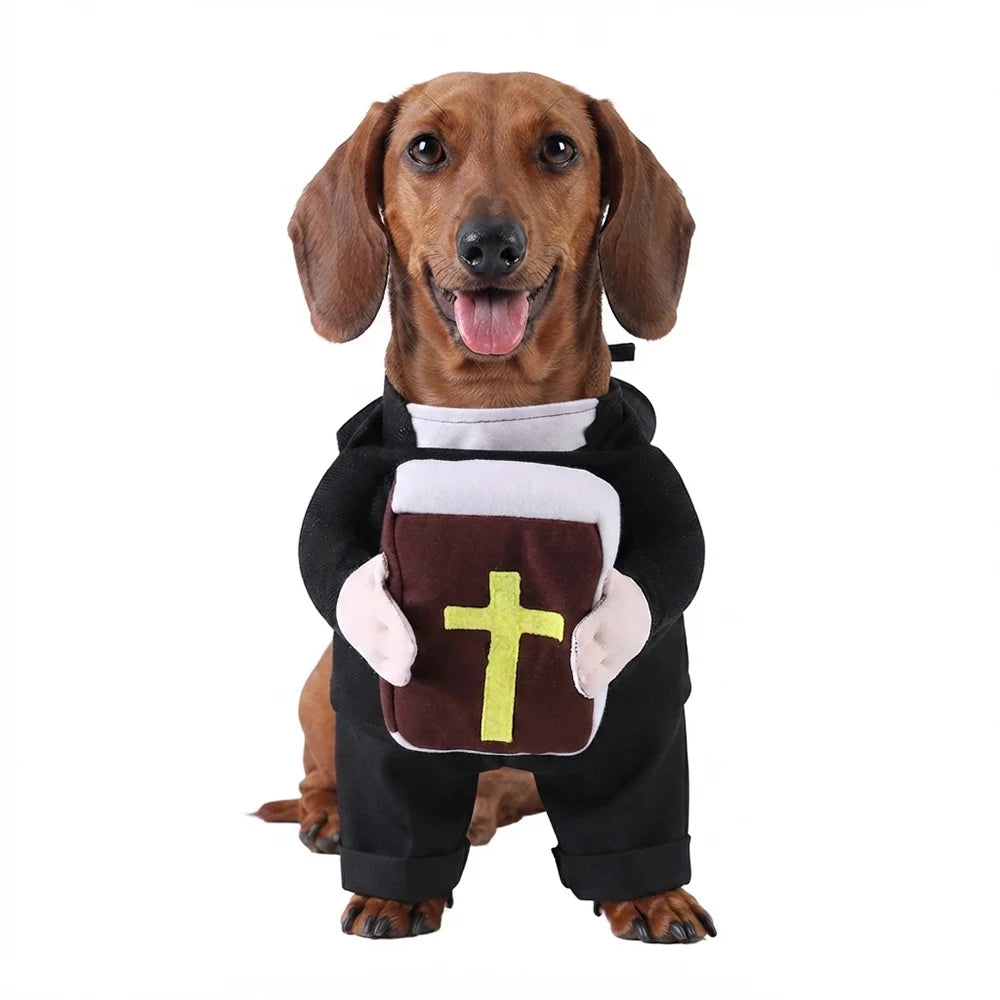 Priest Costume for Dogs and Cats