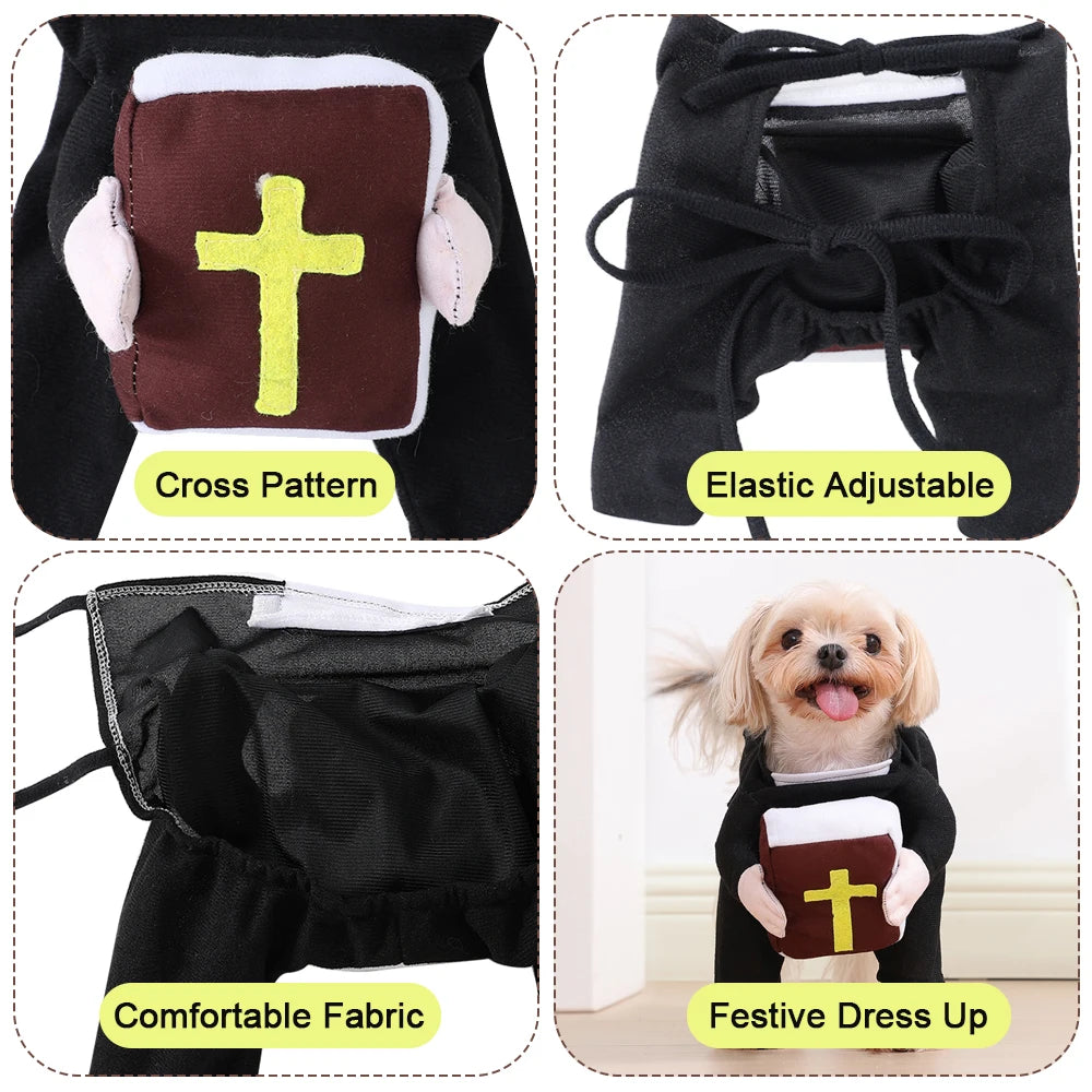 Priest Costume for Dogs and Cats