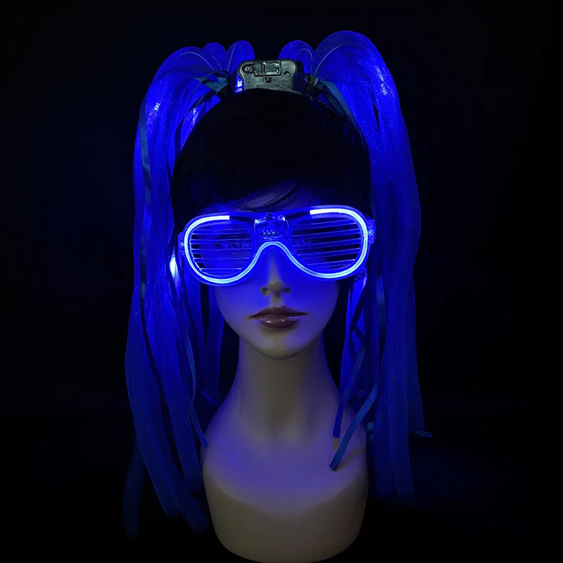 Light-Up LED Party Headbands and Glasses