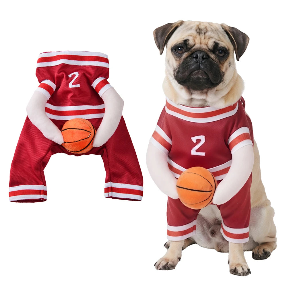 Basketball Player Dog Costume
