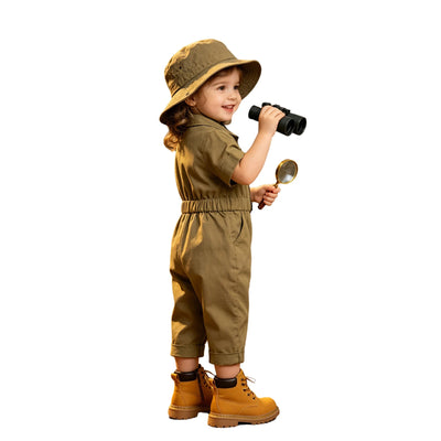 Zookeeper Costume for Toddlers, Jumpsuit or Dress, 9 Months to 5T