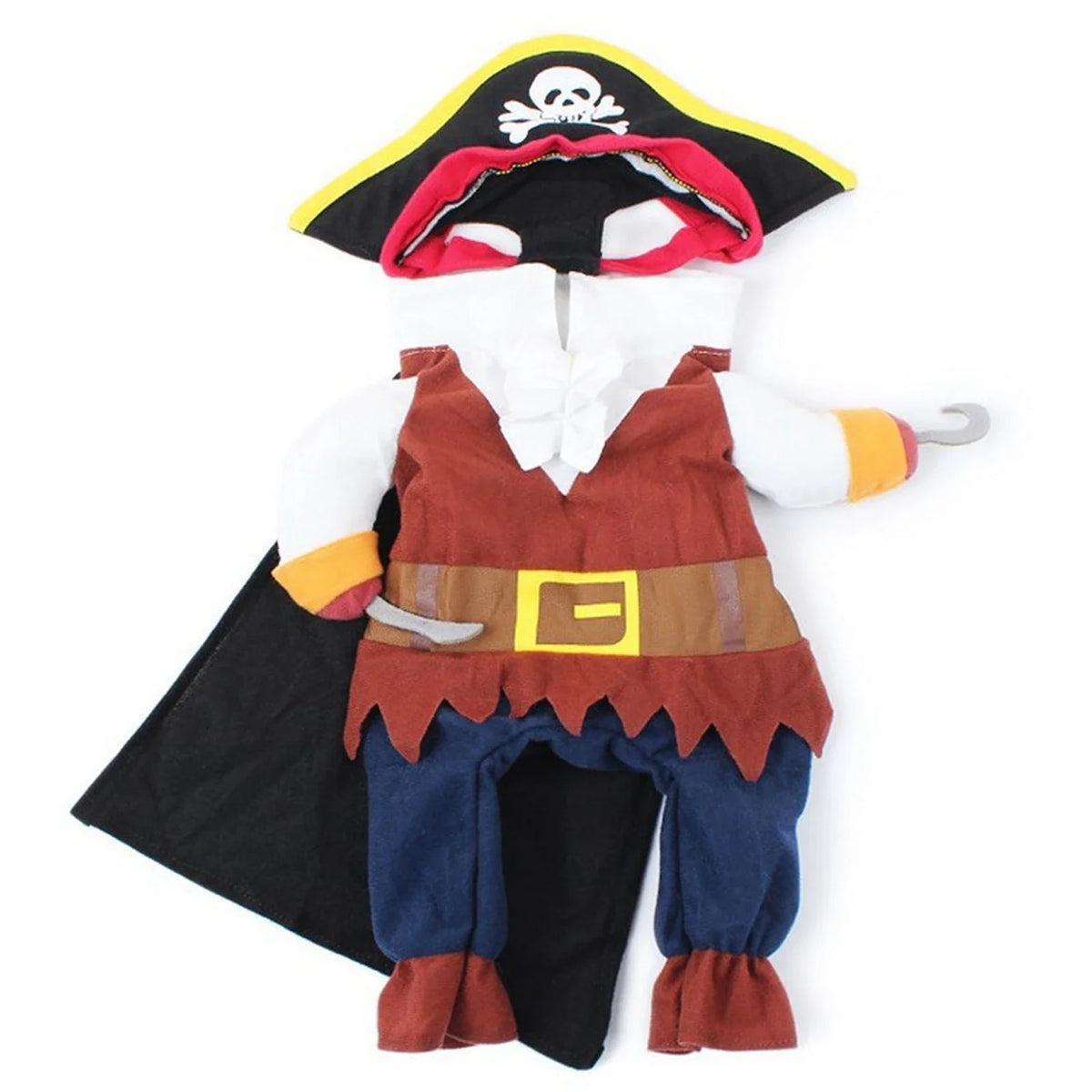Pirate Costume for Cats and Small Dogs