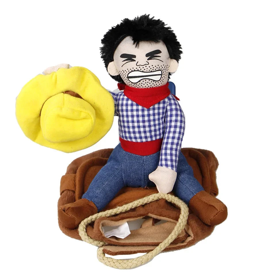 Cowboy Jacket and Hat Costume for Dogs