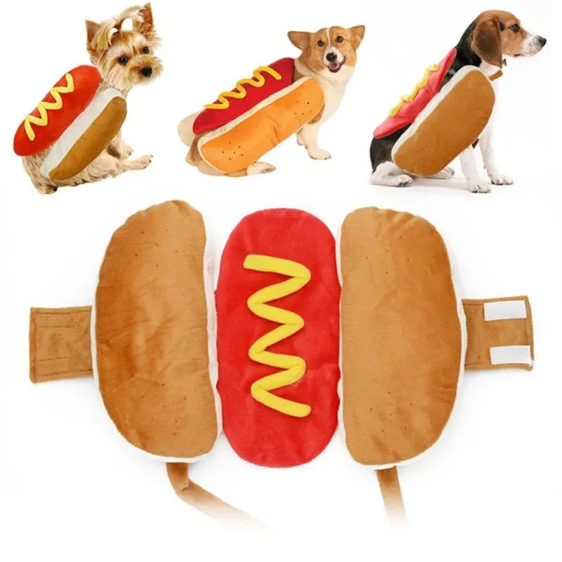 Hot Dog Costume for Dogs