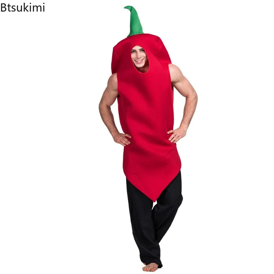 Chili Pepper Costume for Adults