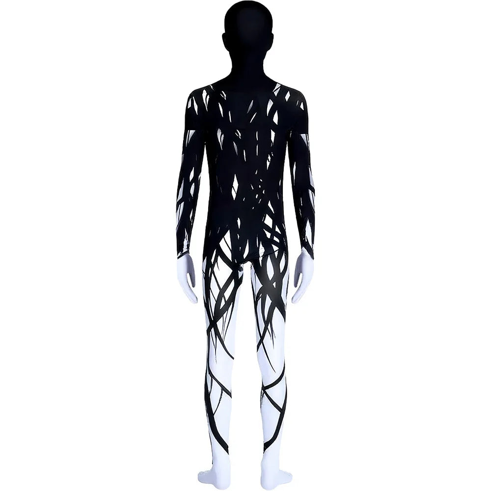 Bloody Bodysuit Costume with Mask, Kids and Adults