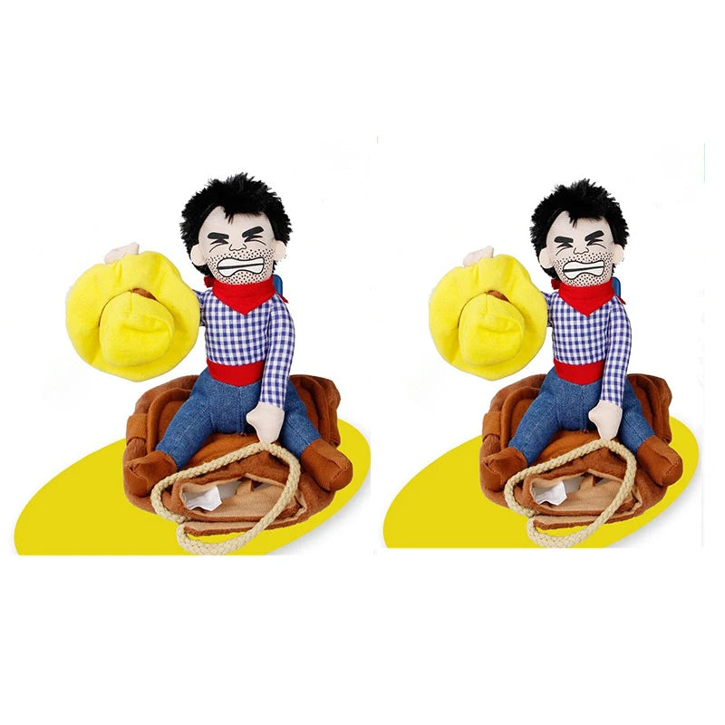 Cowboy Jacket and Hat Costume for Dogs