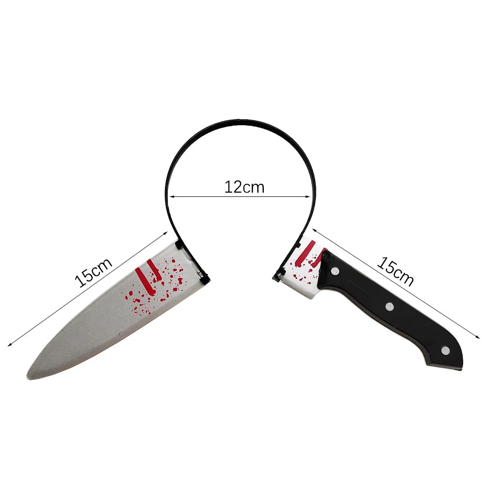 Horror Headband, Weapon Through the Head, 6 Styles