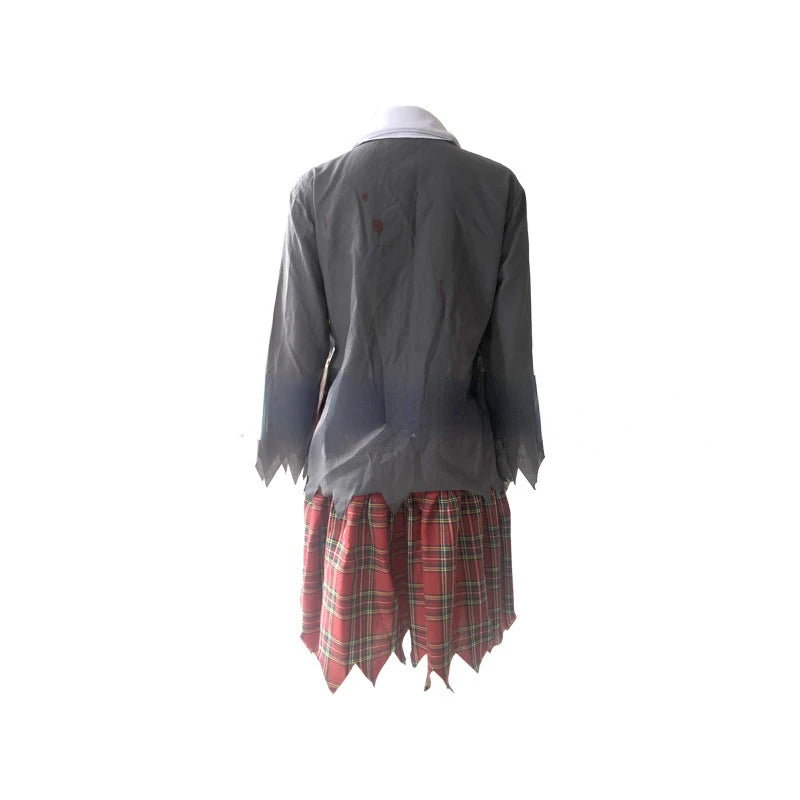 Zombie Schoolgirl Costume for Women