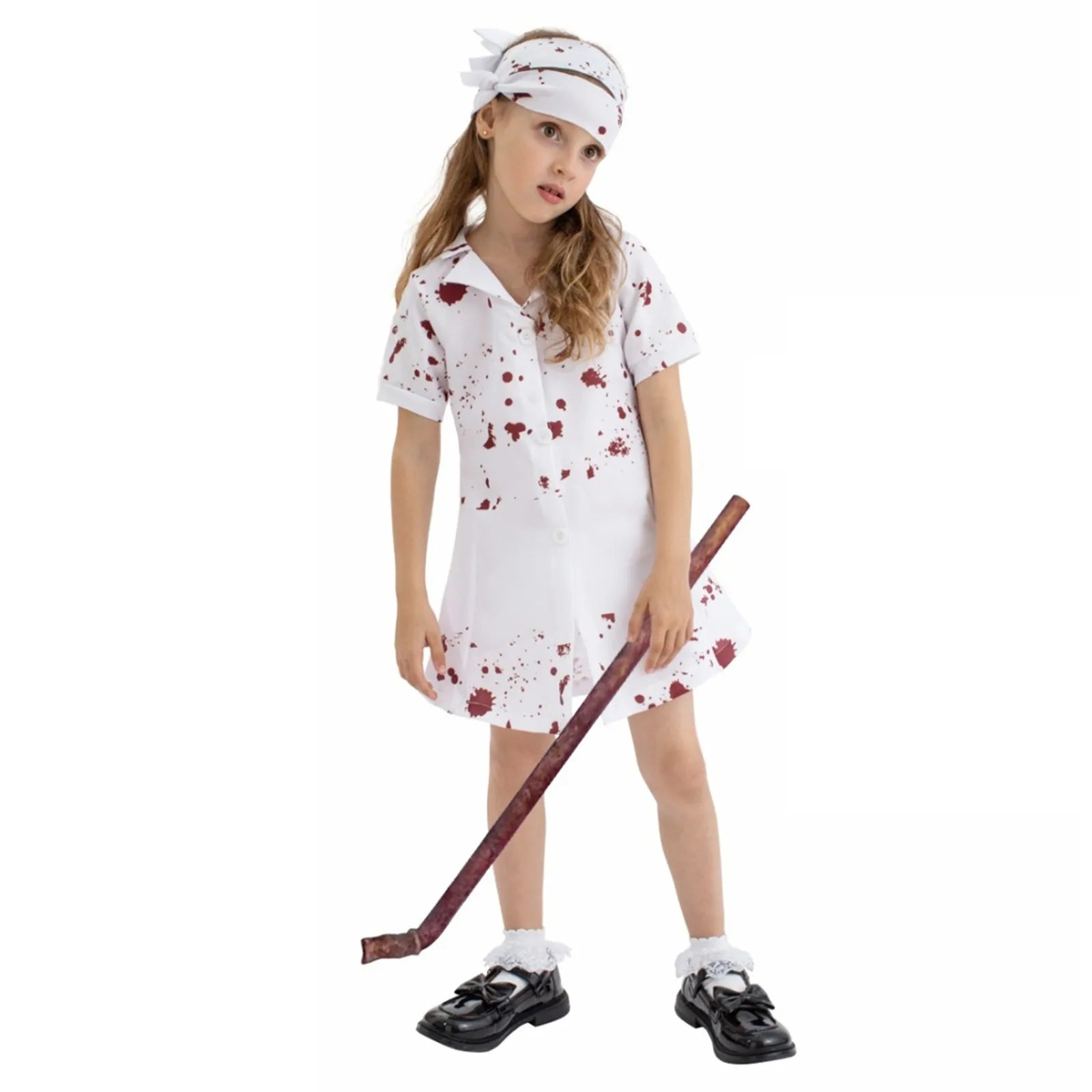 Zombie Nurse Costume for Girls