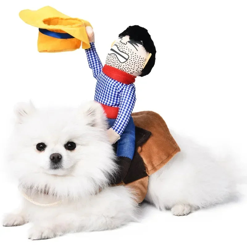 Rodeo Rider Dog Costume