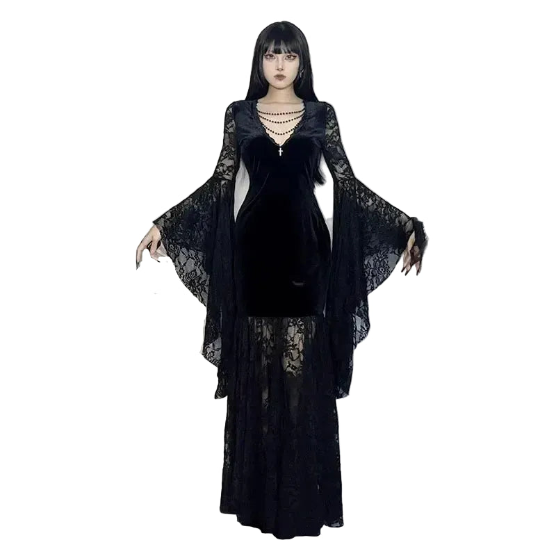 Gothic Witch Gown for Women, 7 Styles