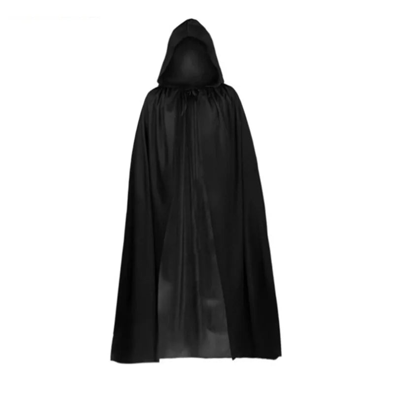 Hooded Cloak, Black, Purple or White
