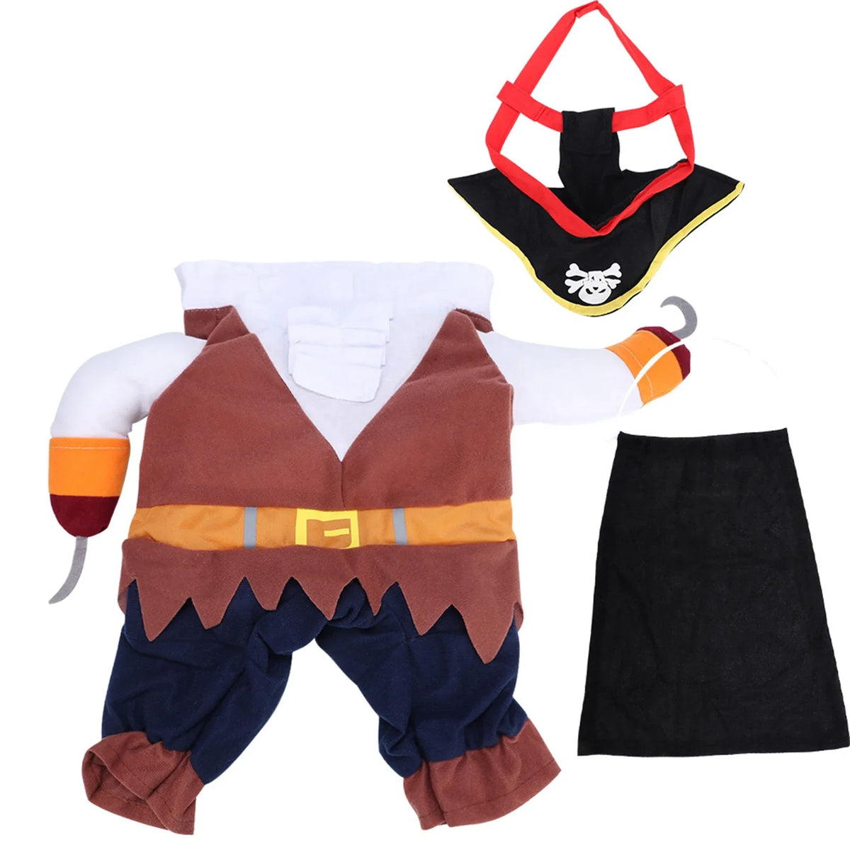 Pirate Costume for Cats and Small Dogs