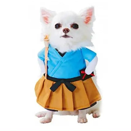 Samurai Costume for Cats and Small Dogs