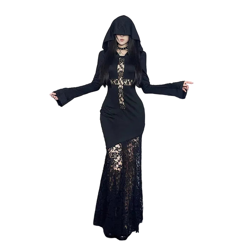 Gothic Witch Gown for Women, 7 Styles