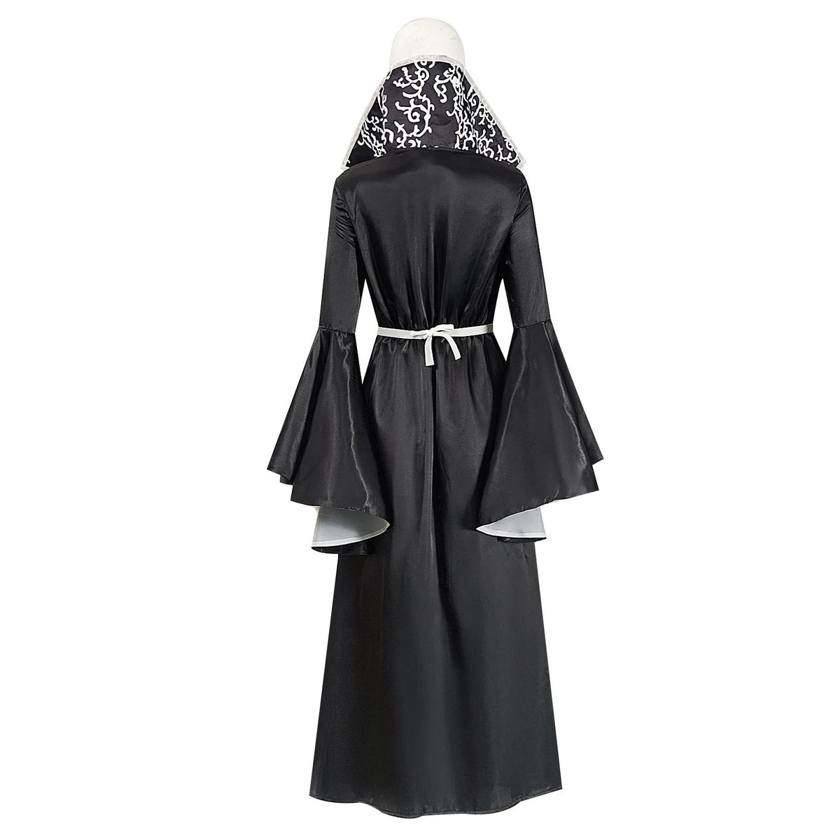 Vampire Gown for Girls, Red or Black, 4 to 12 Years