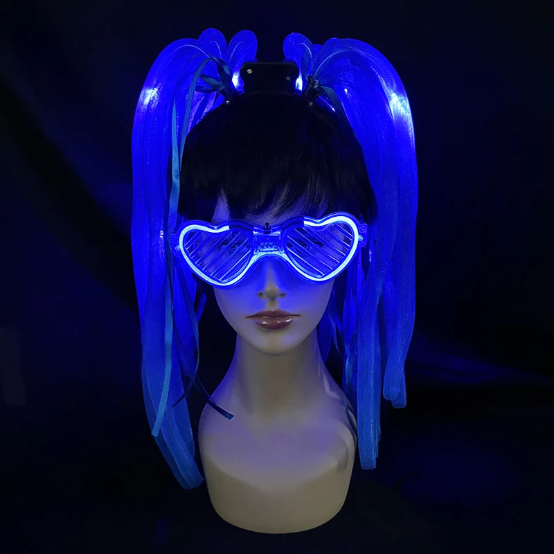 Light-Up LED Party Headbands and Glasses