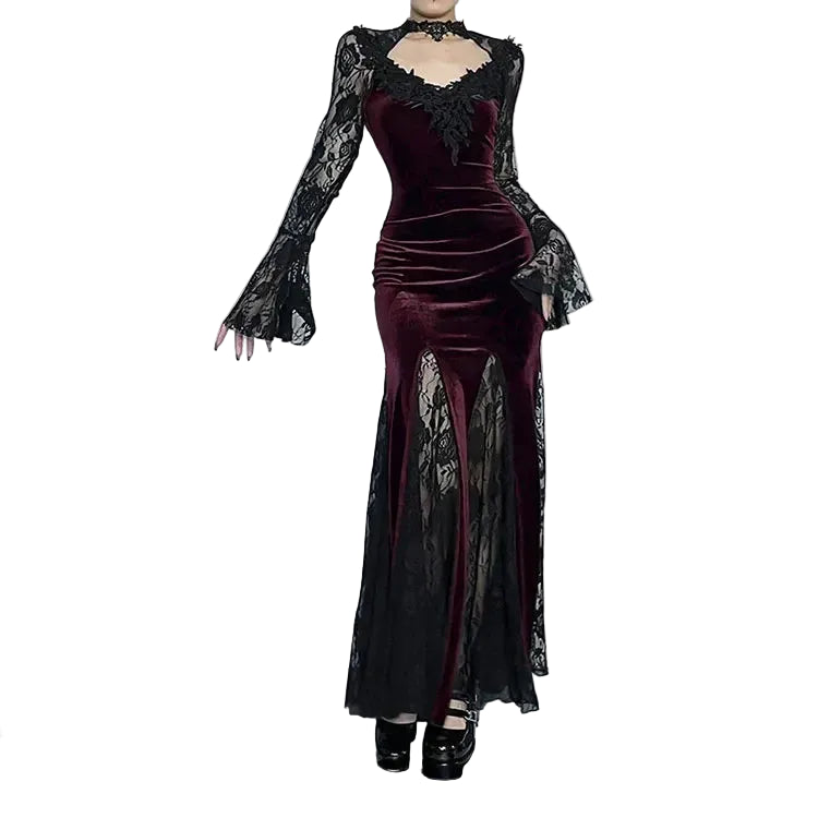 Gothic Witch Gown for Women, 7 Styles