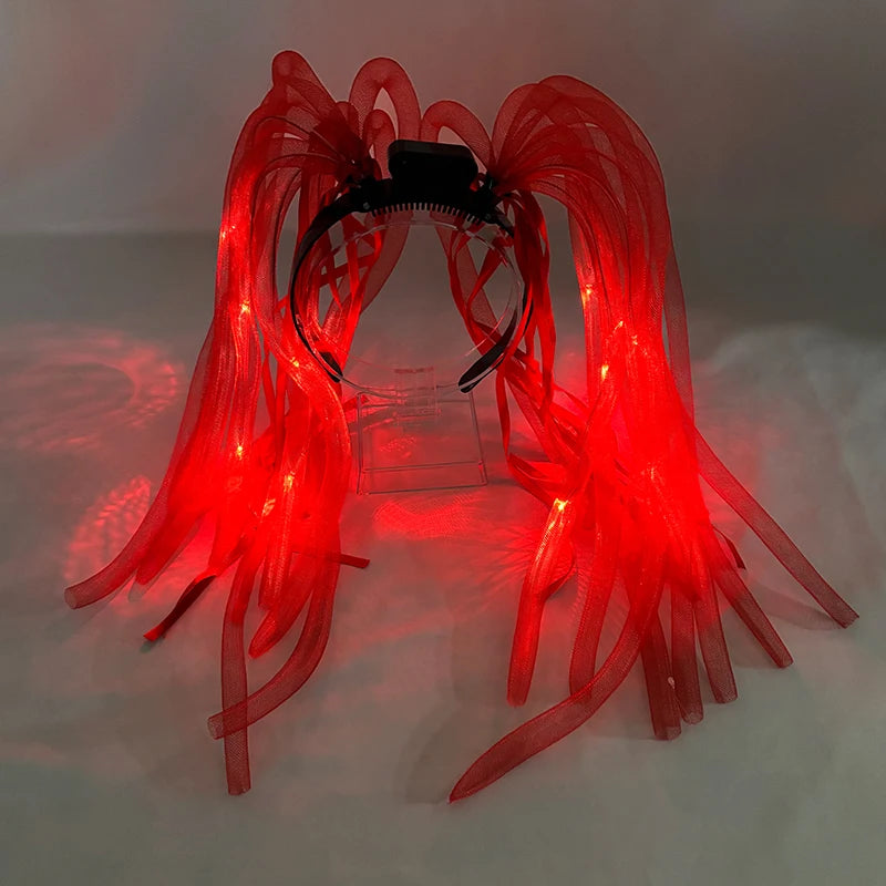 Light-Up LED Party Headbands and Glasses